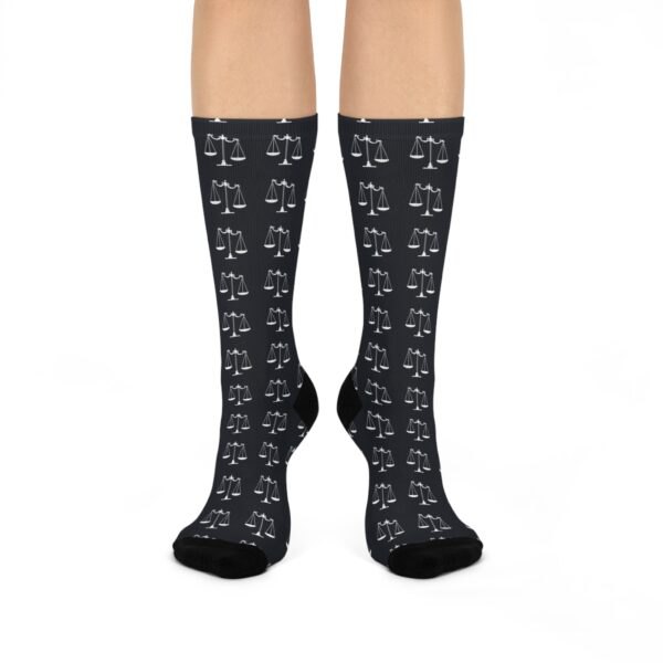 Libra Balance Socks | Zodiac Gift, Cozy Astrology Crew, Horoscope Style - Image 2