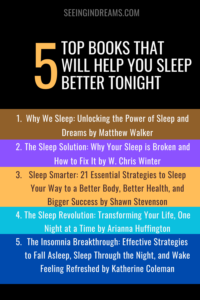 Top 5 Books That Will Help You Sleep Better Tonight